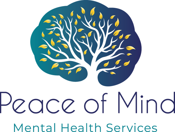 Peace of Mind logo large colour The logo for Peace of Mind Mental Health Services