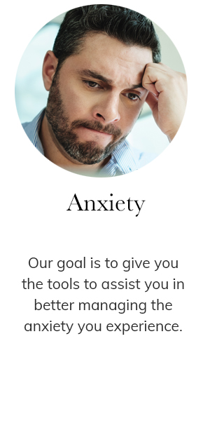 A man who is facing anxiety issues in his life