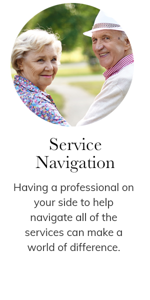 A couple seeking assistance with social service navigation